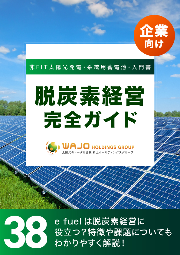 e fuelは脱炭素経営に役立つ？特徴や課題についてもわかりやすく解説！