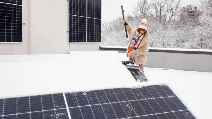 太陽光発電における雪の影響とは？
