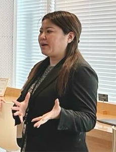 楠橋美加 取締役 業務部 部長（株式会社 和上ホールディングス)