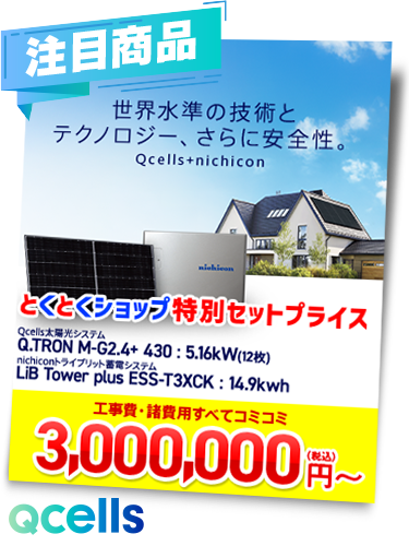 戸建用（住宅用）太陽光発電を補助金で激安設置可能