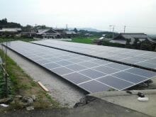 実績・評判口コミ画像02-産業用太陽光発電システム　低圧工事　愛媛県　