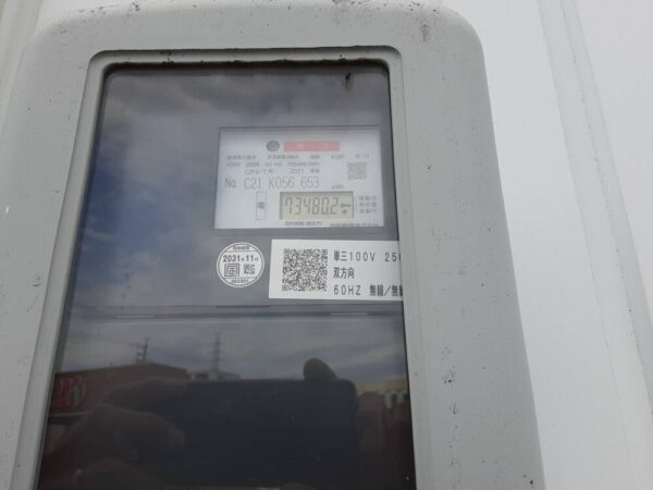 愛知県　49.5kW　低圧　メンテナンス