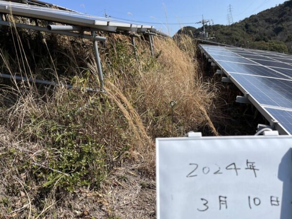 実績・評判口コミ画像01-岡山県　49.5kW　低圧　メンテナンス