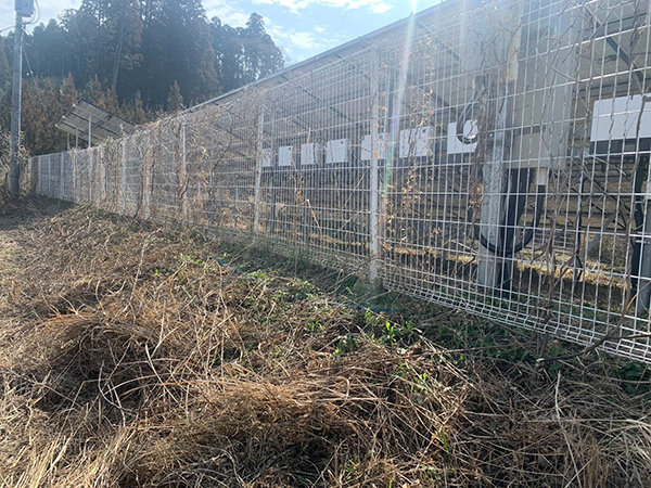 実績・評判口コミ画像03-宮崎県　除草　49.5kW　低圧