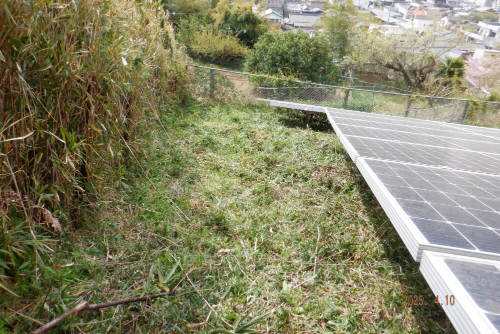 実績・評判口コミ画像03-和歌山県 除草 49.5kW 低圧