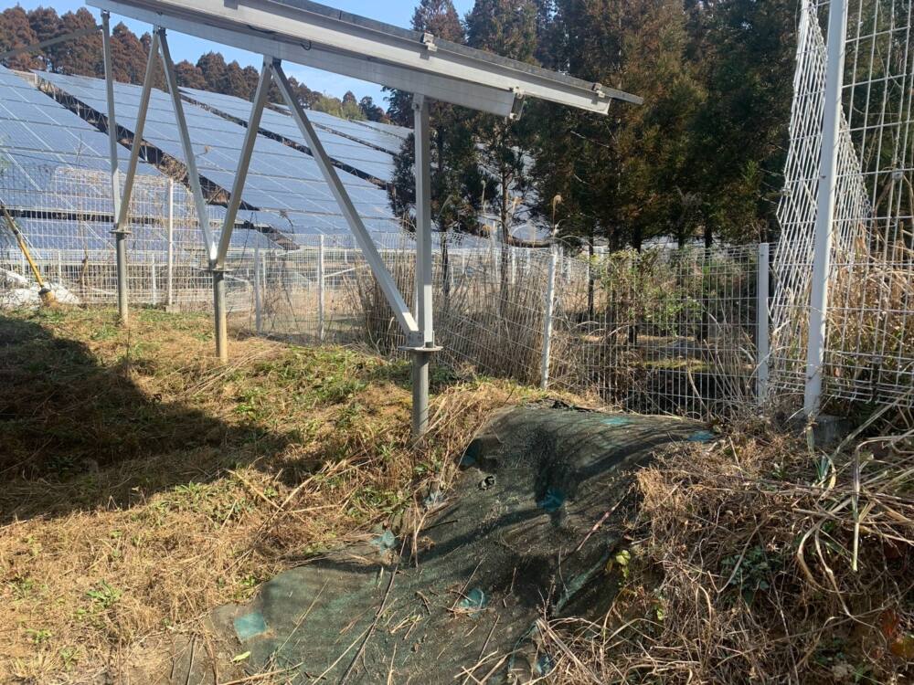 実績・評判口コミ画像01-宮崎県　除草　49.5kW　低圧