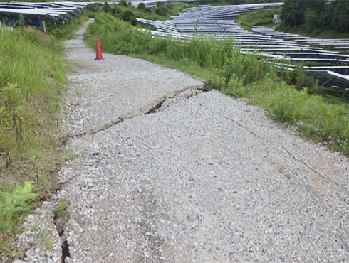 実績・評判口コミ画像01-香川県琴平町 ・土砂復旧工事