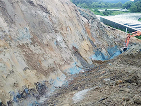 実績・評判口コミ画像04-香川県琴平町 ・土砂復旧工事