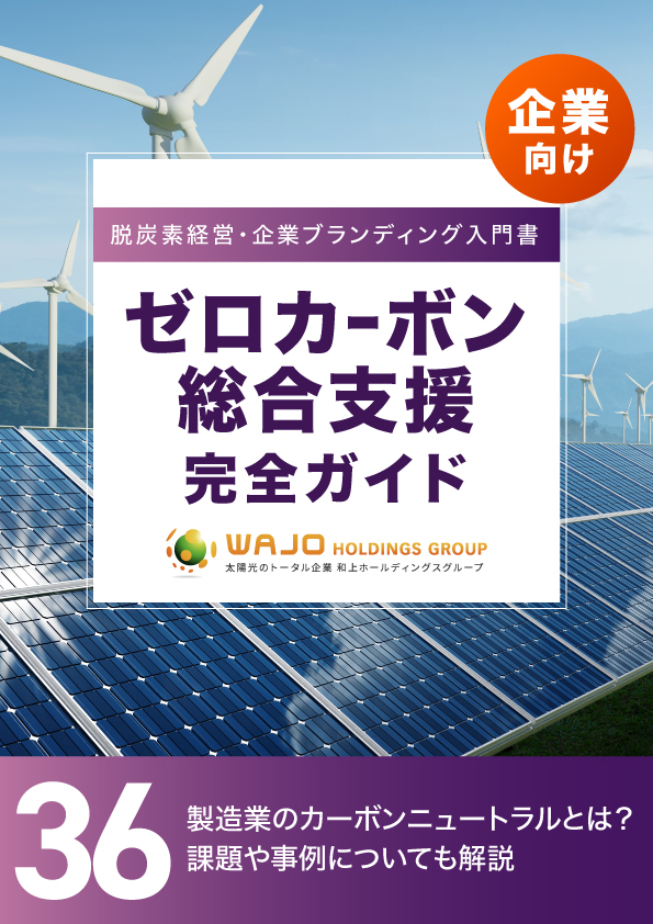 製造業のカーボンニュートラルとは？課題や事例についても解説