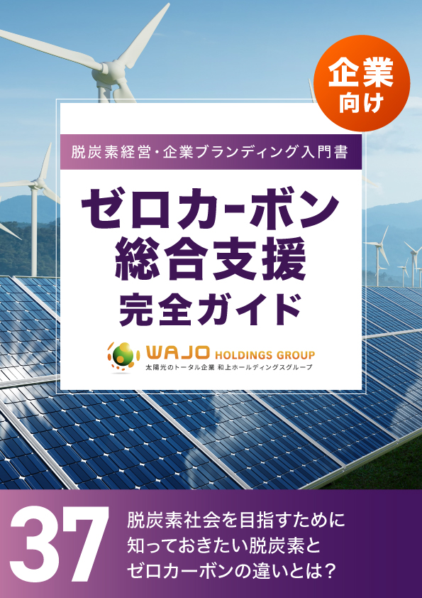 脱炭素社会を目指すために知っておきたい脱炭素とゼロカーボンの違いとは？